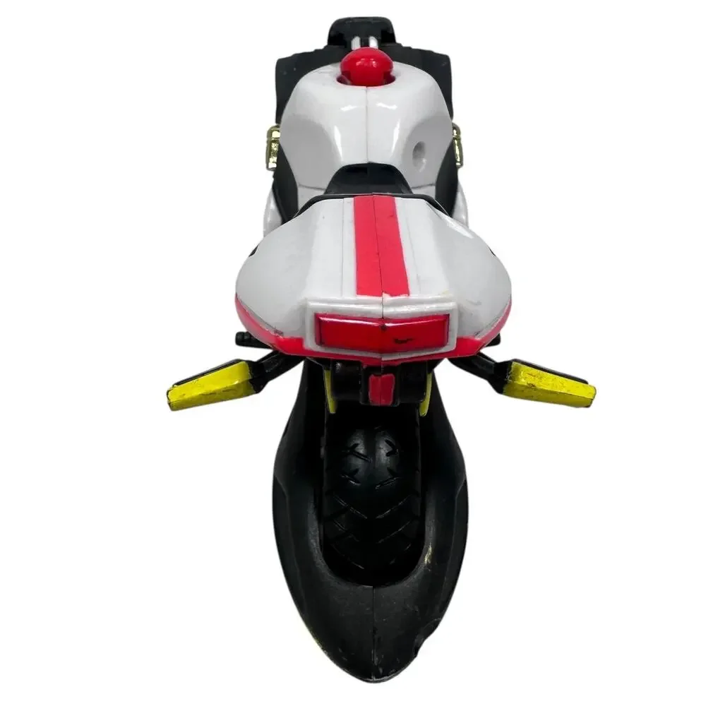 Bandai Power Ranger Time Force Red Vector Cycle Action Vehicle Toy 8